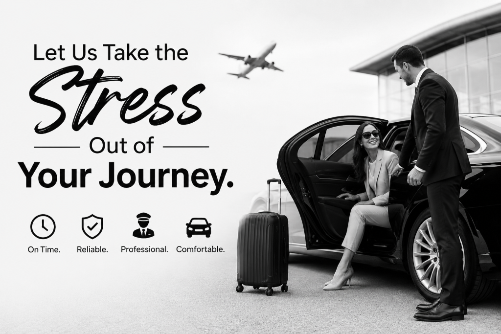 Professional airport transfer service in Ontario providing comfortable and stress-free travel to and from the airport.